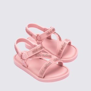 Mini Melissa Stripes M Lover Baby Rosa Claro 35955