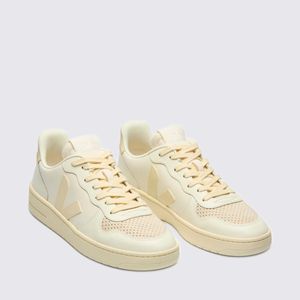 Tênis Veja V-10 Leather Pure Calcaire VI0220498A