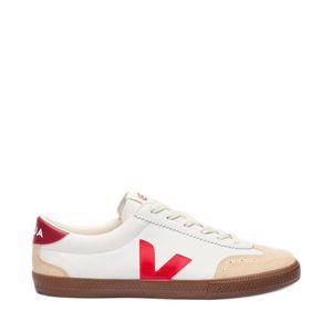 Tênis Veja Volley Leather White Pekin Bark VO2003533A