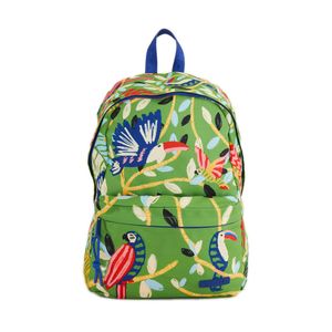 Mochila Farm Xodó Bosque dos Pássaros Verde
