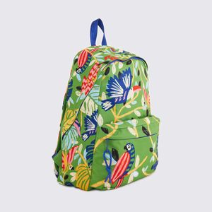 Mochila Farm Xodó Bosque dos Pássaros Verde