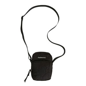 Bolsa Farm Da Gema Puffer Preto