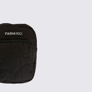 Bolsa Farm Da Gema Puffer Preto