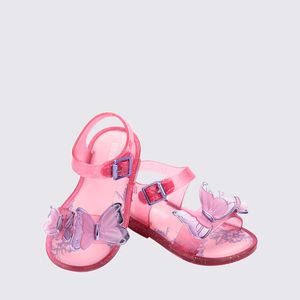 Mini Melissa Fly Sandal III Baby Rosa Glitter 37803