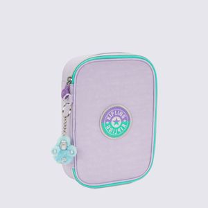 Estojo Kipling 100 Pens Lilás I12130SP