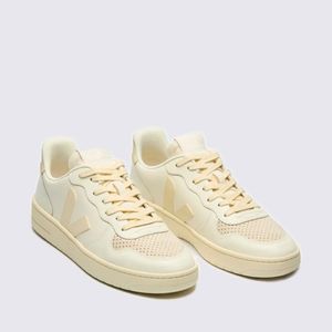Tênis Veja V-10 Leather Pure Calcaire VI0220498A