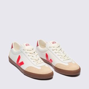 Tênis Veja Volley Leather White Pekin Bark VO2003533A