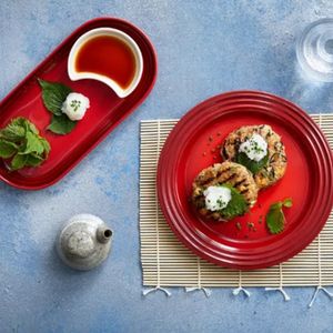 Prato Le Creuset Oblong Vermelho 25 CM