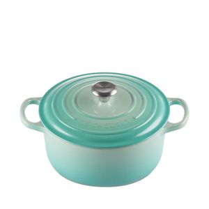 Panela Redonda Signature Le Creuset Cool Mint 26 CM
