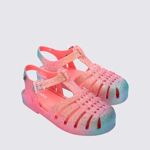 Mini Melissa Possession Glitter Infantil Rosa Verde 35759