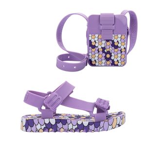 Mini Melissa + Bolsa Playtime Discover Infantil Lilás Amarelo 38018