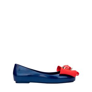Mini Melissa Sweet Love + Snow White Infantil Azul Metalizado Vermelho 35853