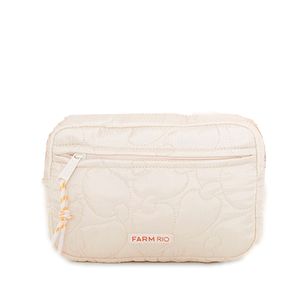 Bolsa Farm Ziriguidum Puffer Bege Seda