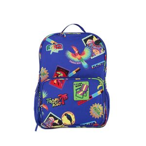 Mochila Farm Me Leva Patch Rio Azul