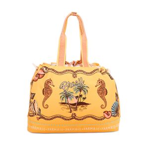 Bolsa Farm Carioca Souvenir Bahia Amarelo