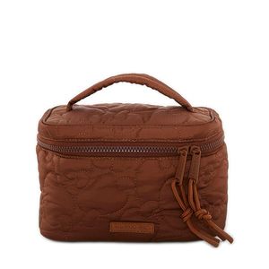 Necessaire Farm Me Leva Marrom Terra