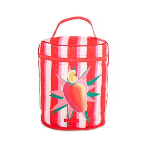 Cooler Farm Farofa Caju Listrado Rosa