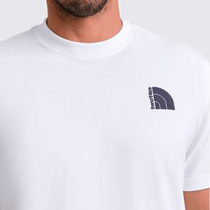 Camiseta The North Face Garment Dye Tee White Black 812KNLA9