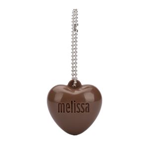 Chaveiro Melissa Coracão XI II Marrom 34102