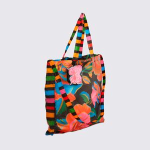 Bolsa Farm Me Leva Rosas Pintadas